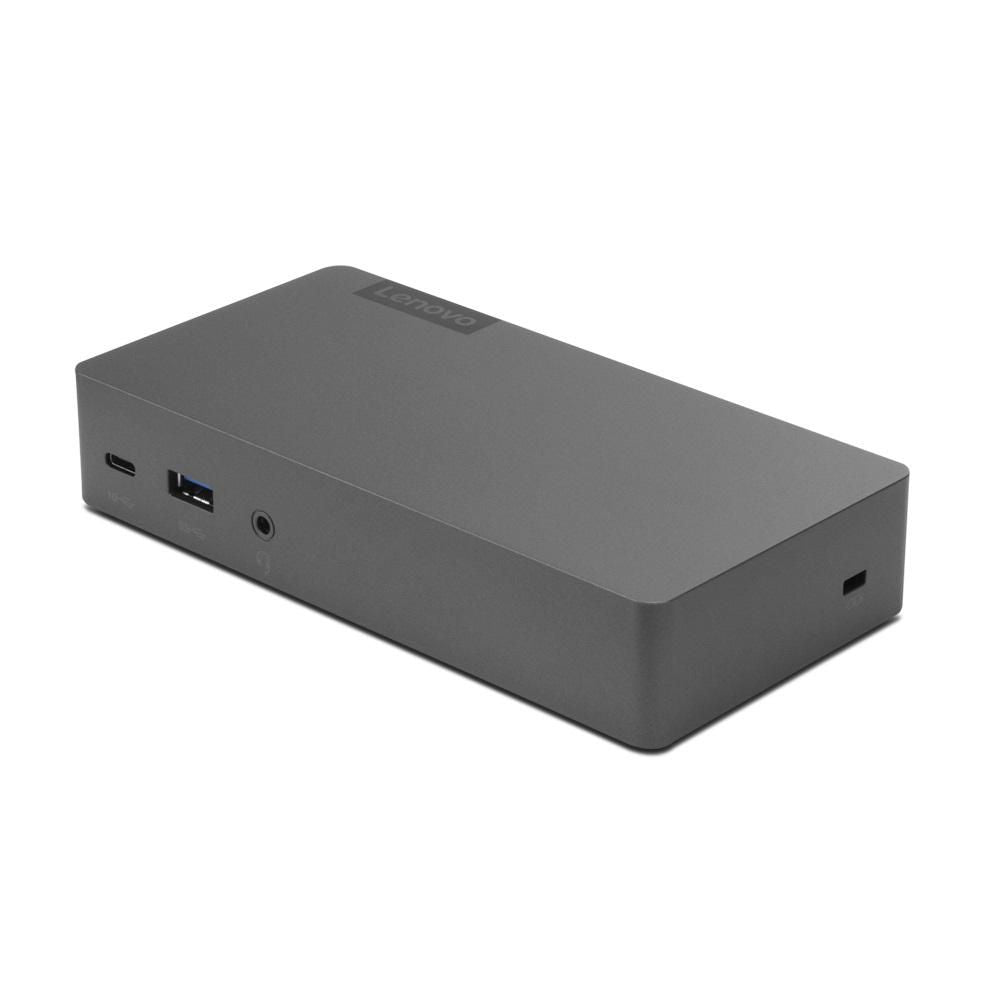Lenovo 40AV0135EU Thunderbolt 3 Essential Dock – Grey, 65W, USB-C, HDMI