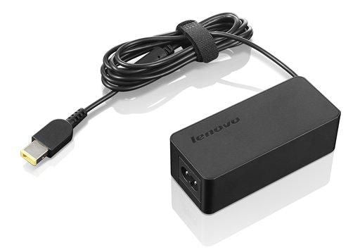 Lenovo FRU45N0290 45W Slim Tip Power Adapter – Indoor, Black