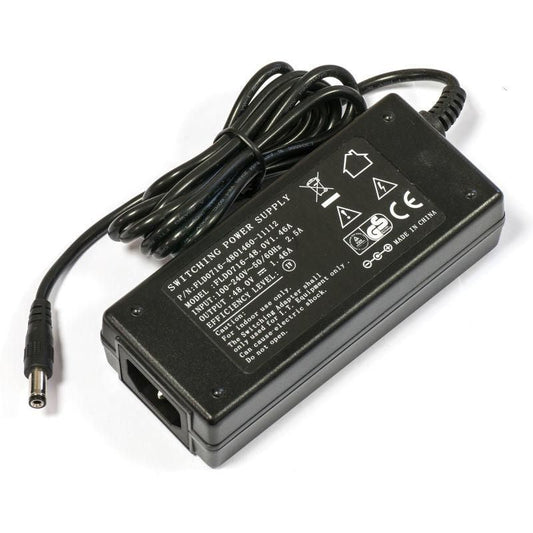 MikroTik 48POW 48V 1.46A Power Adapter – AC Input 110-240V, Black