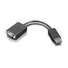 Lenovo 57Y4140 DisplayPort to VGA Cable 0.2m – Male to Male Adapter, 1920x1200 WUXGA