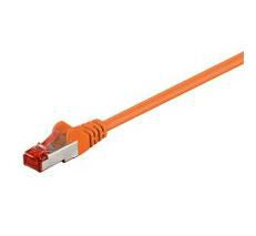 MicroConnect B-FTP601O Cat6 F/UTP Network Cable 1m Orange RJ-45 10Gbps High-Speed