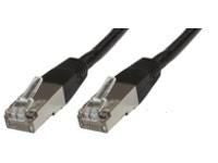 Microconnect 10m Cat5e F/UTP Network Cable – Black, RJ-45, 1000 Mbit/s