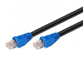 Microconnect Cat6 U/UTP Outdoor Network Cable 15m – Black, RJ-45, High-Speed