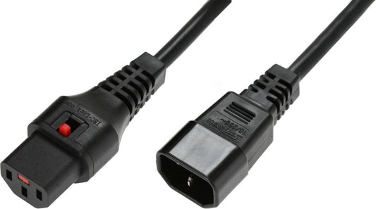 MicroConnect PC1021 Power Cable Black 2m C13 Female to C14 Male 10A 250V
