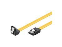 MicroConnect SAT15005A1C6 SATA Cable 0.5m 7-Pin Male/Male Yellow