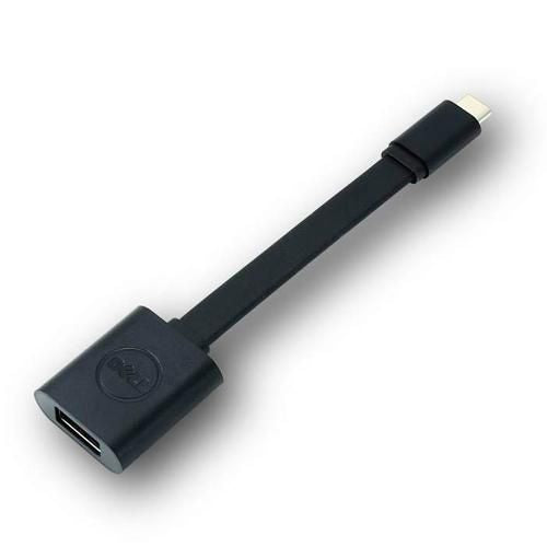 Dell 5RMND USB Cable USB 3.2 Gen 1 USB C Male to USB A Female 0.132m Black