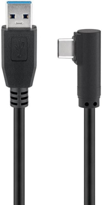 MicroConnect USB3.1CA1A USB 3.2 Gen 1 USB A to USB C Cable 1m Black