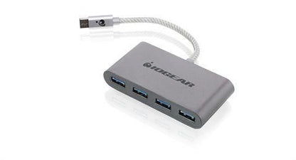 IOGEAR GUH3C14 USB-C to 4-Port USB-A Hub – For Laptops, MacBook & Chromebook