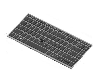 HP L14377-061 Italian Backlit Keyboard – Black Integrated