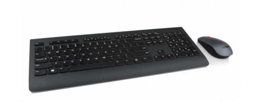 Lenovo 4X30H56804 Wireless Keyboard and Mouse Combo – Full-Size, 1600DPI, Black