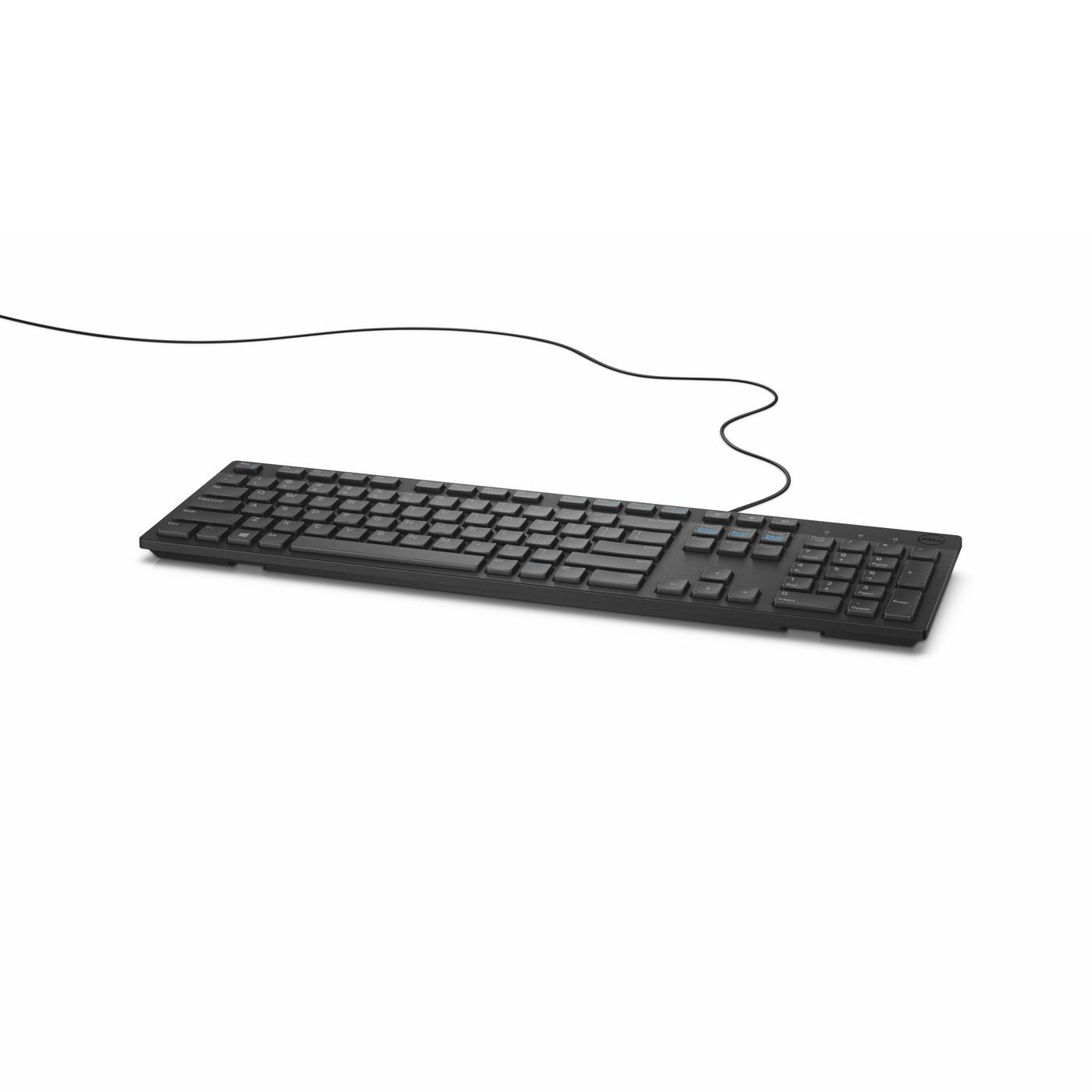 Dell 580-ADHX Keyboard – Norwegian QWERTY USB Wired Black Full-Size