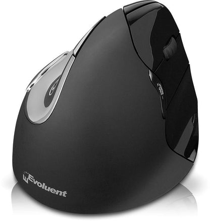 Evoluent VM4RM VerticalMouse 4 Right Mac – Ergonomic Bluetooth Optical Mouse