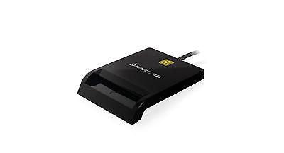 IOGEAR GSR212 Access Control Reader – USB Smart Card, EMV 4.1, Black