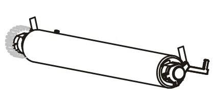 Zebra P1027135-040 Platen – Standard Printer Kit Replacement Part