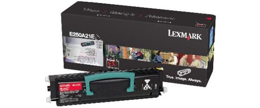 Lexmark E250A21E Toner Cartridge – Monochrome Laser, 3.5K Yield, Black