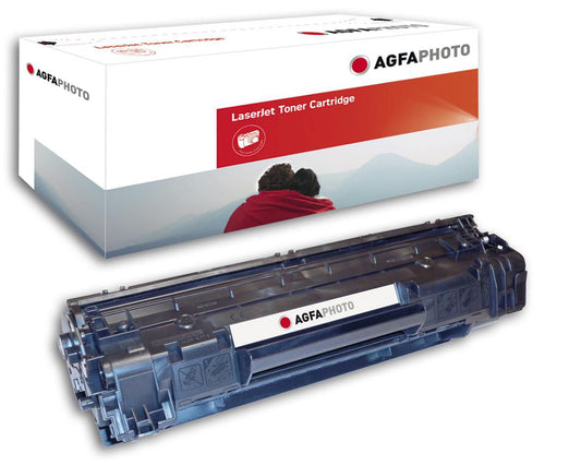 AgfaPhoto APTHP285AE Black Toner Cartridge – Laser, 1600 Pages