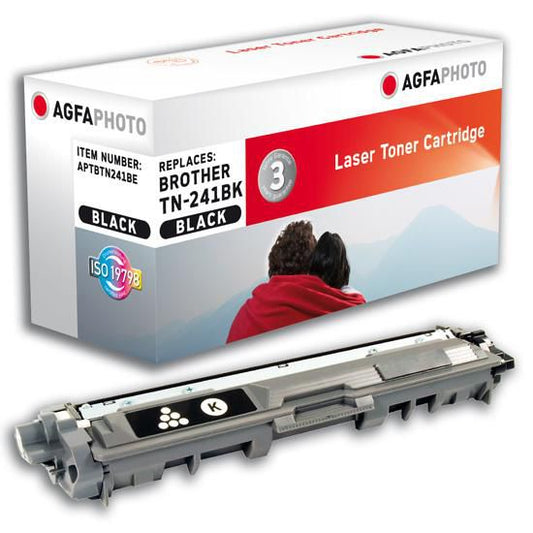 AgfaPhoto APTBTN241BE Black Toner Cartridge – 2500 Pages Laser