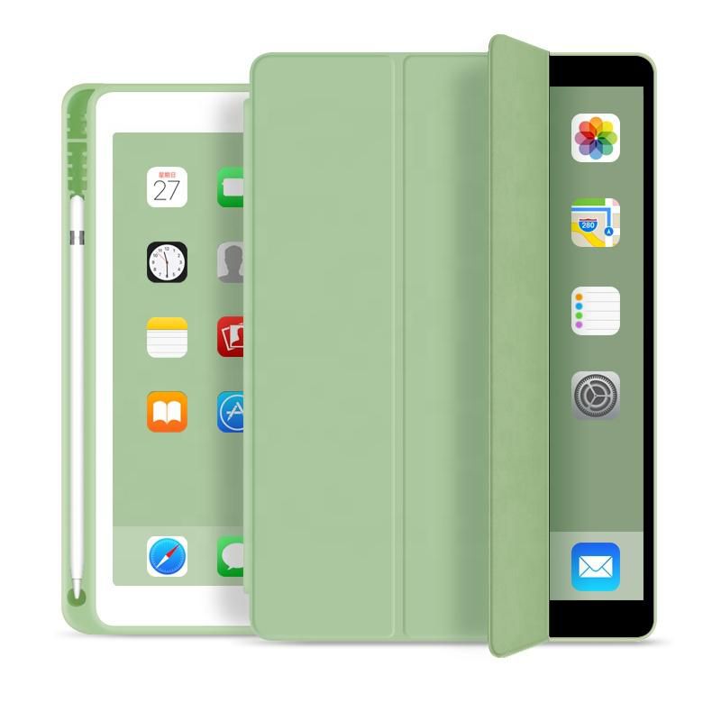 eSTUFF ES682089-BULK Tablet Case – 9.7" Folio Green Magnetic Cover