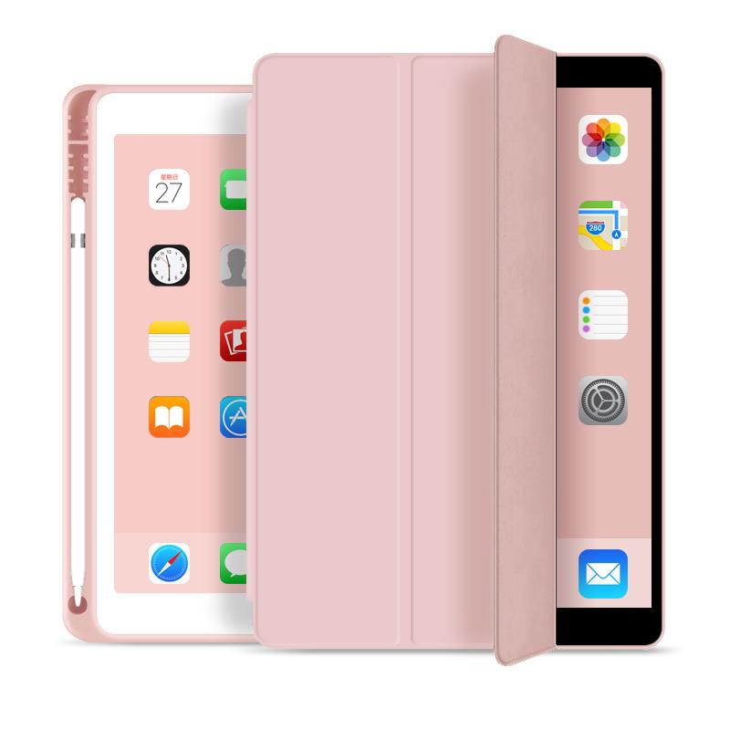 eSTUFF ES682090-BULK Tablet Case – Pink Folio, Magnetic, 9.7"