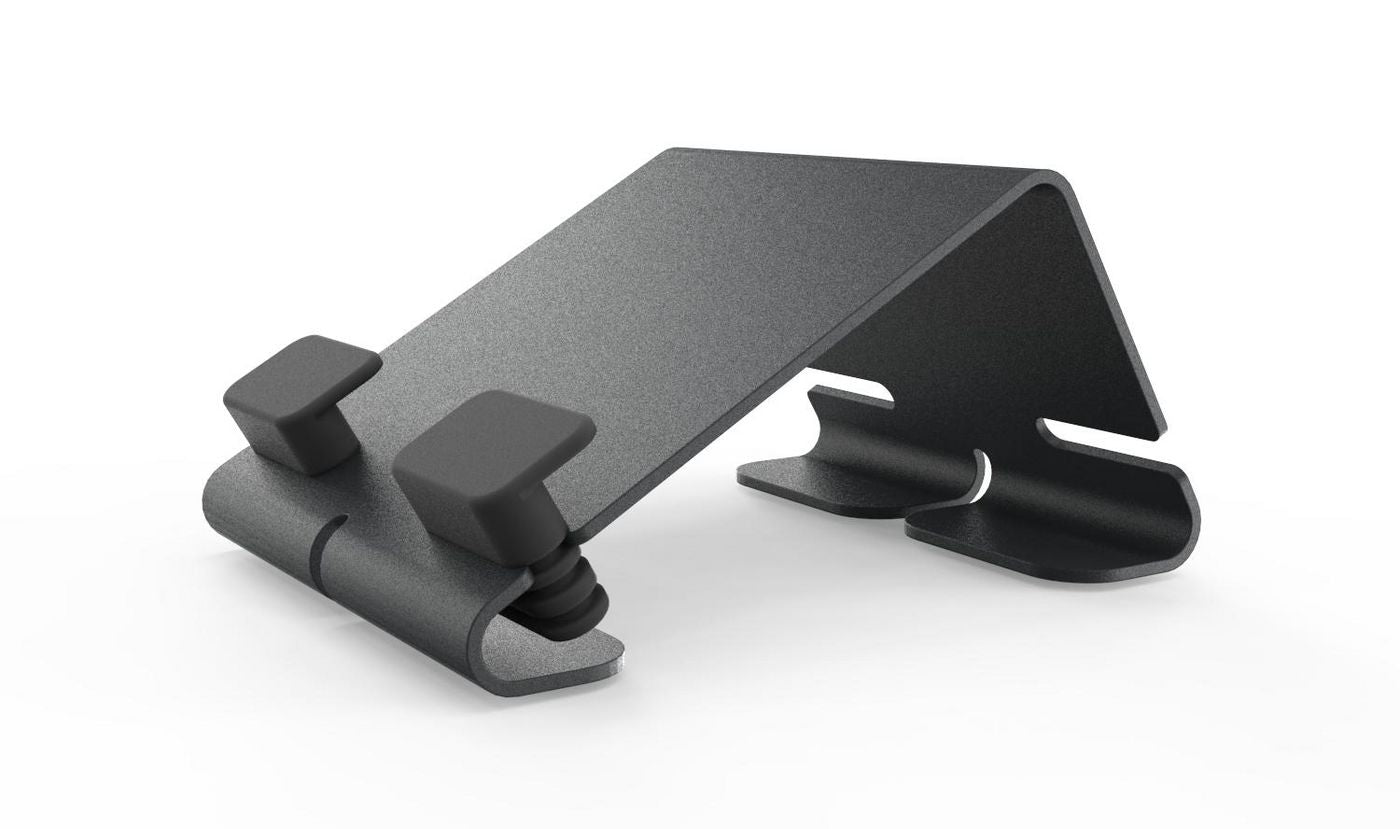 Heckler Design H234-BG Universal Tablet Stand – Steel, Black, Desk Holder