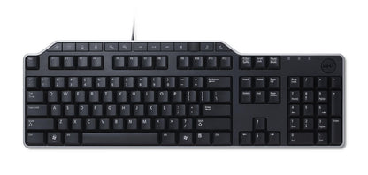 Dell KB522-BK-GER Wired Multimedia Keyboard – QWERTZ, USB, Black