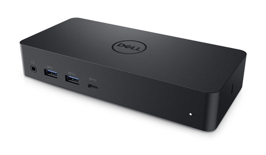 Dell D6000 Docking Station – USB-C, 130W, Triple 4K Display, Black