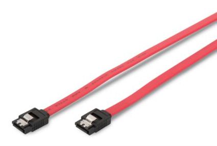 MicroConnect SAT15005C SATA Cable 0.5m 7-Pin Male/Male Pink