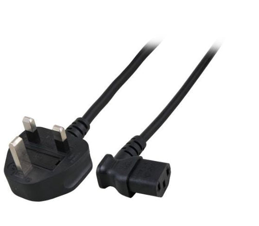 MicroConnect PE090420A Power Cable 2m Black BS 1363 to C13 Coupler