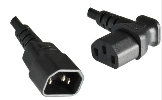 MicroConnect PE040618A Power Cable 1.8m C13 Female to C14 Male 10A 250V Black