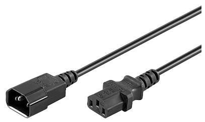 MicroConnect PE040670 Power Extension Cable 7m 10A 1x C13 Outlet Black