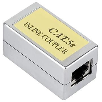 Microconnect RJ45 Female to Female CAT5e Cable Gender Changer – Silver Adapter