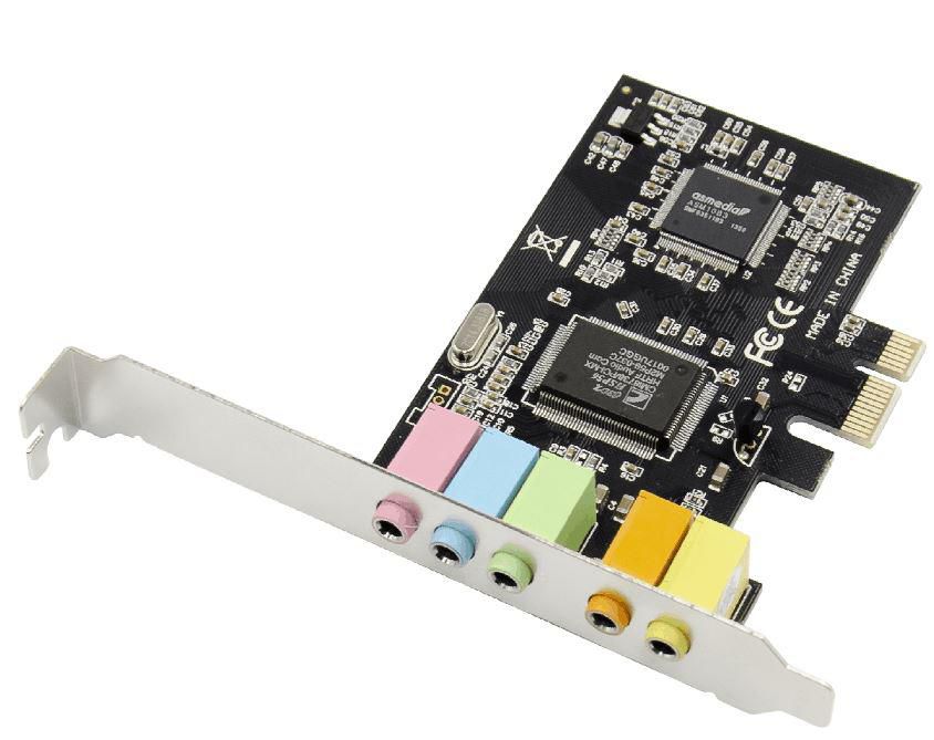 MicroConnect MC-CMI6CH-PCIE PCIe 6-Channel Audio Card