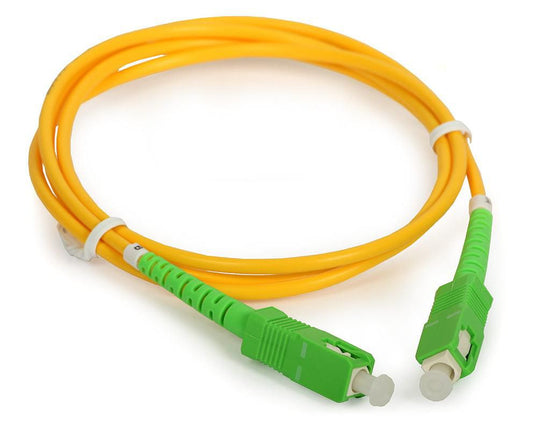 MicroConnect FIB884001 Fibre Optic Cable SC-SC 1m OS2 Singlemode Yellow LSZH Jacket