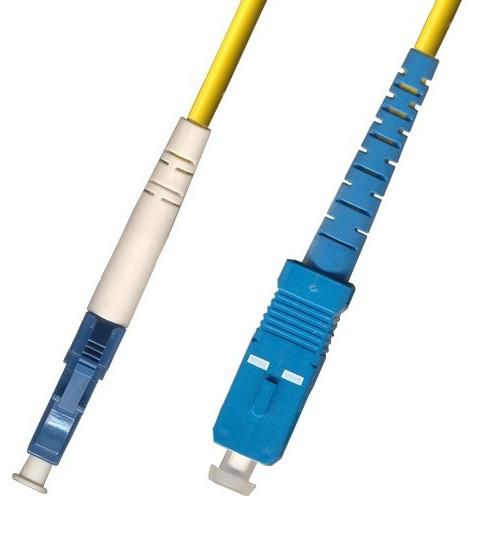 MicroConnect FIB461001 Fibre Optic Cable 1m LC-LC OS2 Singlemode Yellow
