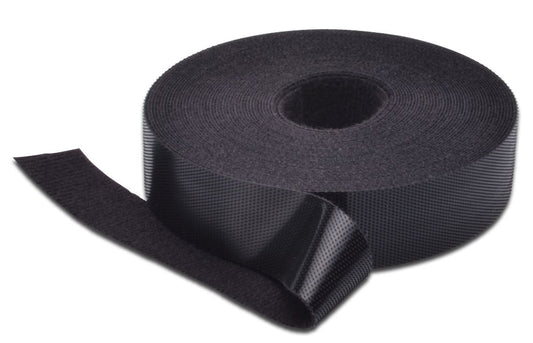 Microconnect CABLETAPE Black Velcro Cable Clamp – 20mm, 1 Piece