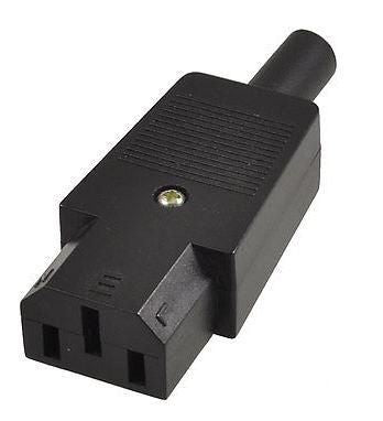 MicroConnect C13PLUG Power Plug Adapter C13 230V 10A Black