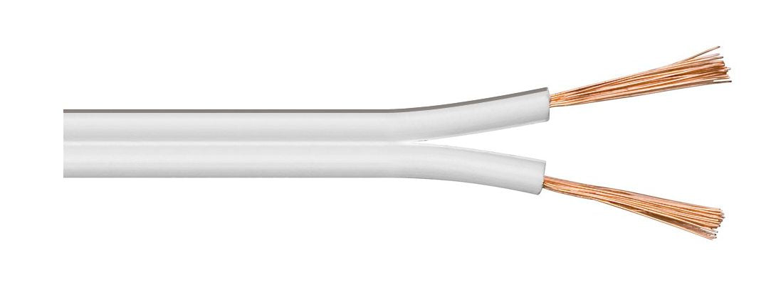 MicroConnect AUDSPEAKER2-100C Speaker Cable 100m 2x2.5mm² White CCA