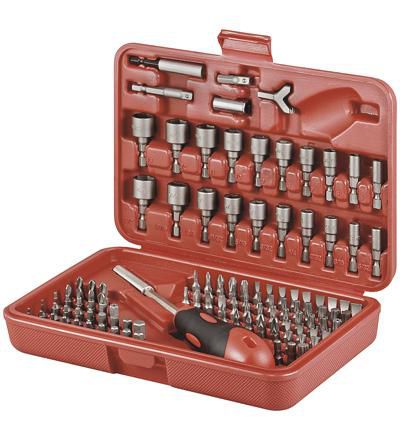MicroConnect 77119 113-Piece Screwdriver Bit Set – 113pc Bit Kit