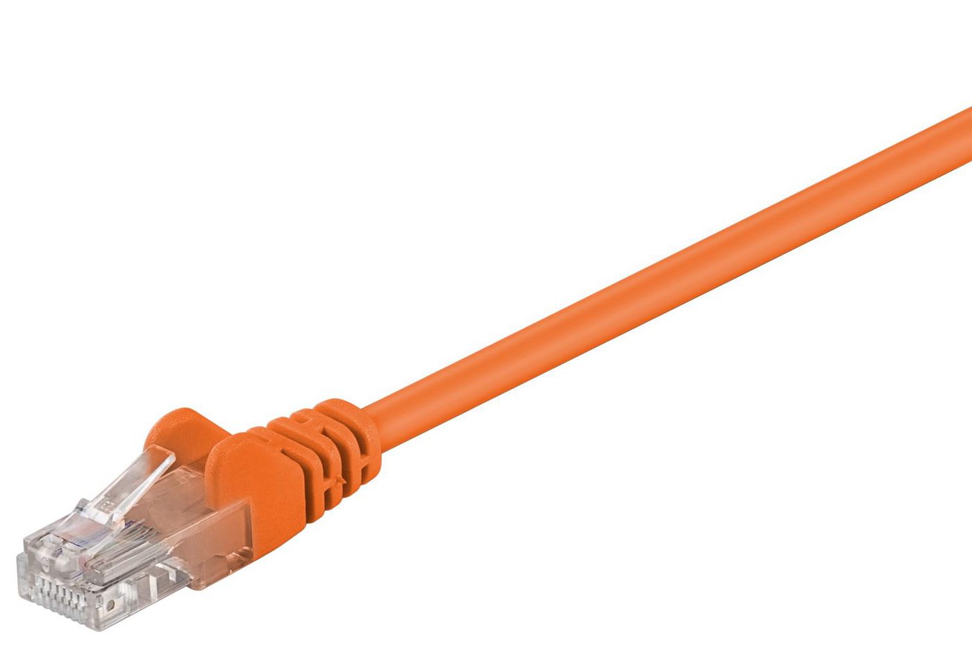 Microconnect Cat5e U/UTP Network Cable – 7.5m Orange, RJ-45, 1000Mbps