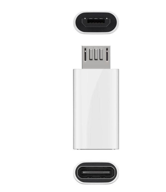 MicroConnect USBMICROUSBC – Micro-USB B to USB C Adapter White Compact Design