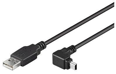 MicroConnect USBAMB52A USB 2.0 Cable 1.8m USB A to Mini-USB B Black