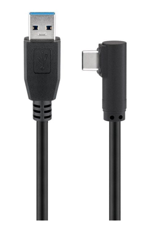 MicroConnect USB3.1CA05A USB 3.2 Gen 1 Cable 0.5m USB A to USB C Black