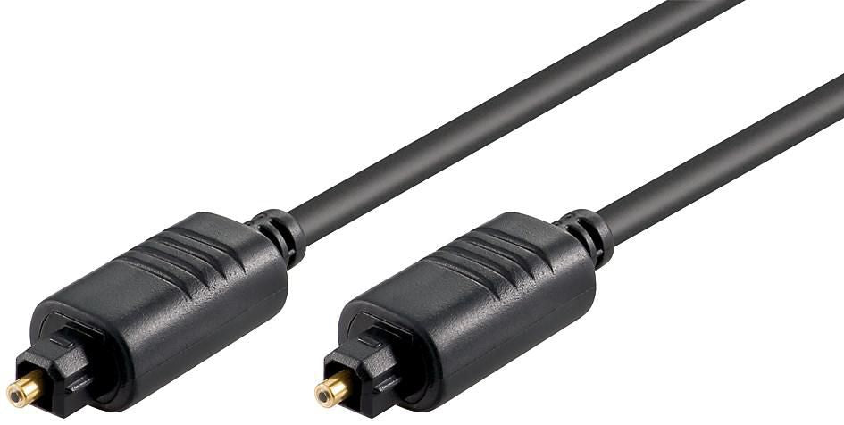 Microconnect TT650BKAD 5m TOSLINK Optical Audio Cable – Black