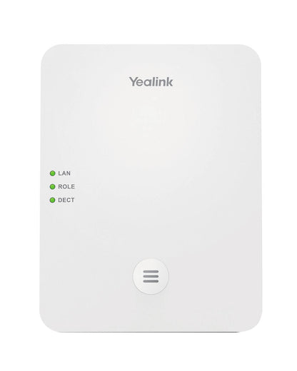 Yealink 1302013 W80 DECT IP Multi-Cell System – 100 Handsets, PoE, White