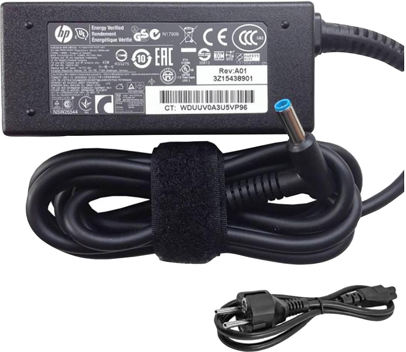 HP H6Y88AA#ABB-RFB 45W Smart AC Adapter – 19.5V, Black