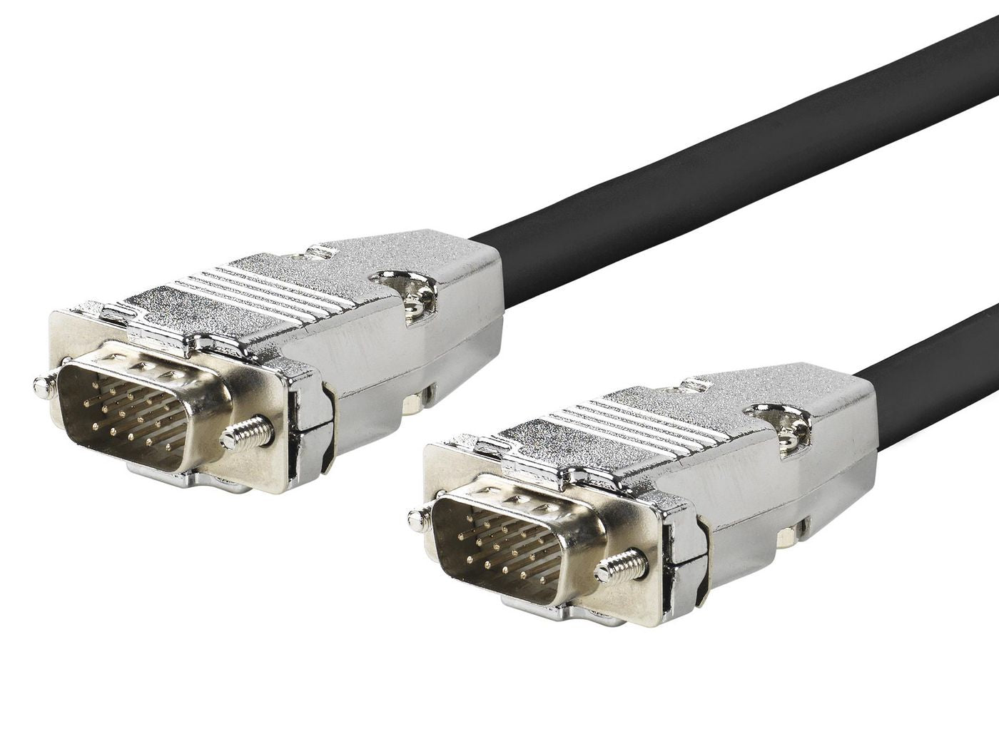 Vivolink PROVGAM10 VGA Cable 10m – Triple Shielded, Gold-Plated Contacts, Black