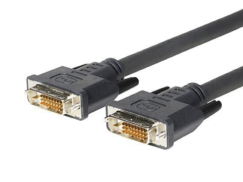 Vivolink PRODVIHD5 DVI-D Cable 5m 24+1 Pin Gold-Plated Dual Link Black PVC Jacket
