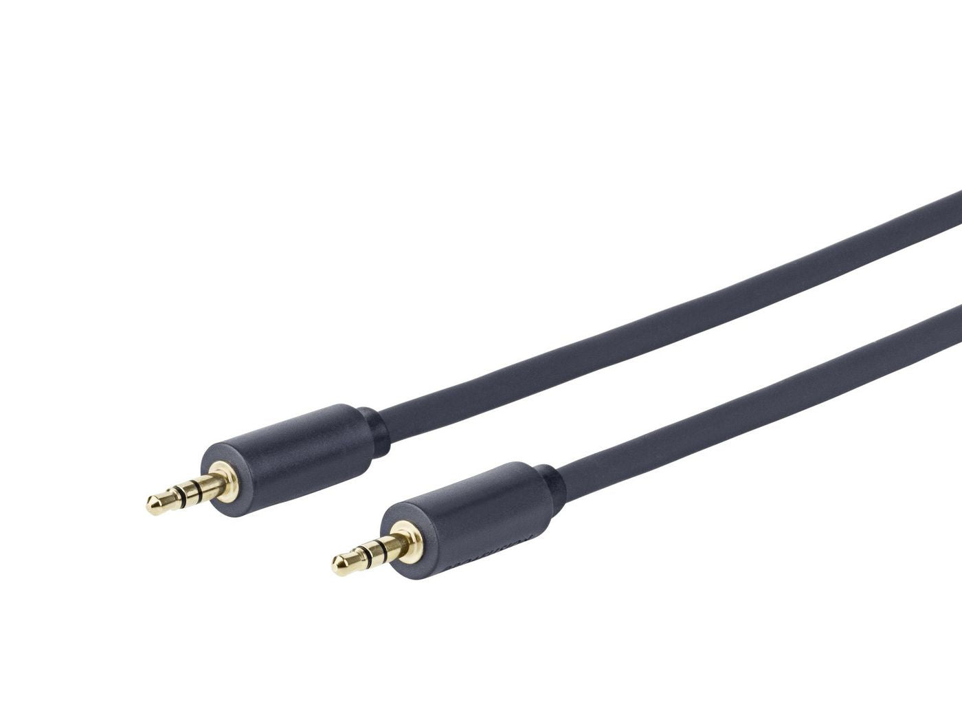 Vivolink PROMJ30 Audio Cable – 30m 3.5mm Male to Male Gold-Plated Black Durable Tinned Copper