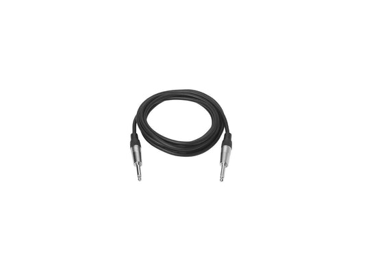 Vivolink PROAUDJACK2.5 2.5m 6.35mm Male to Male Audio Cable – Black, RoHS