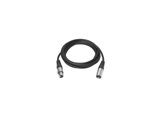 Vivolink PROAUDXLRMF5 Audio Cable – 5m XLR Male to Female Black, Heavy-Duty Tinned Copper